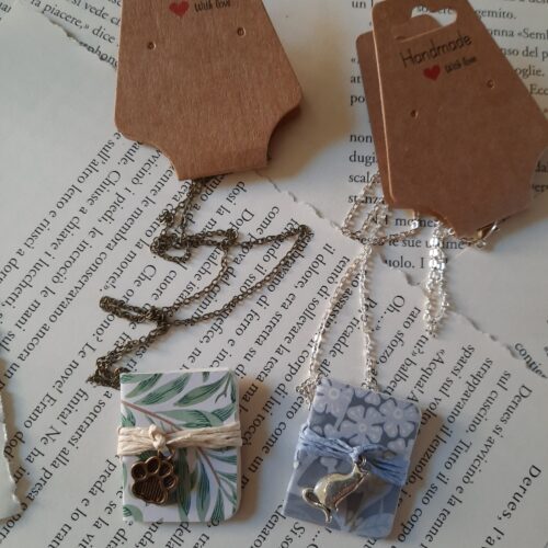 BookBijoux - Collanine con libro e charm - immagine 2