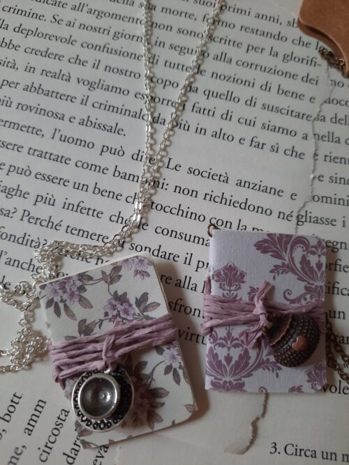 BookBijoux - Collanine con libro e charm - immagine 3